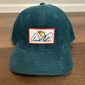 Puma Golf x Arnold Palmer Mens Corduroy Snapback Hat Cold Green NWT